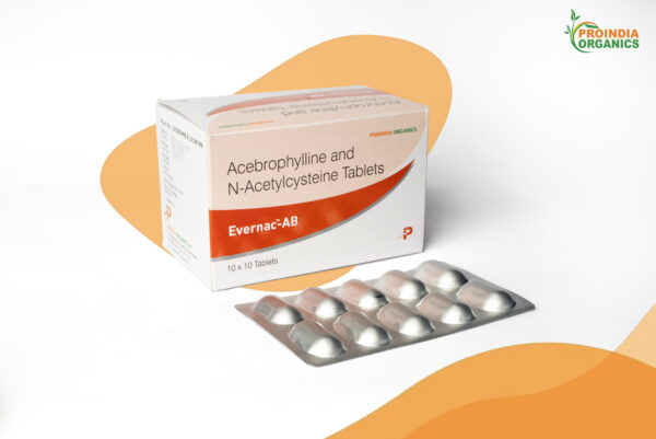 Acebrophylline and N-Acetylcstein Tablets