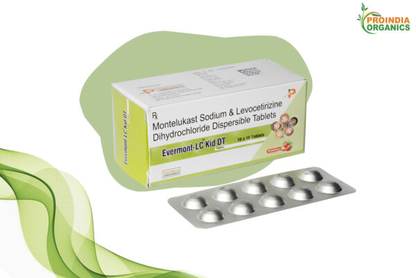 Montelukast Sodium and Levocetirizine Dihydrochloride Dispersible Tablets